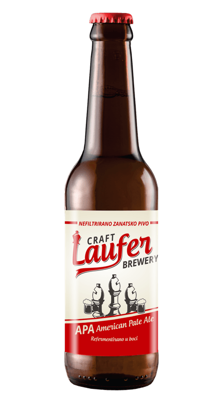 Laufer Pivo APA, 0.33l 24/1