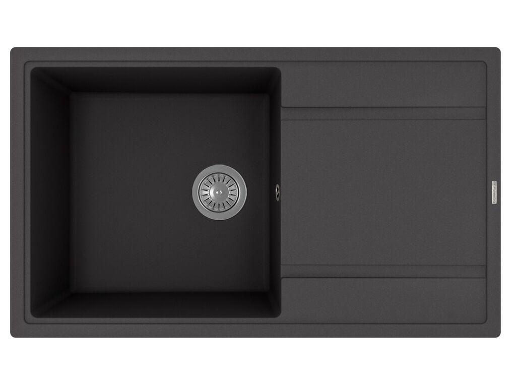 Florentina Granitna sudopera, 780 x 510 mm, Crna