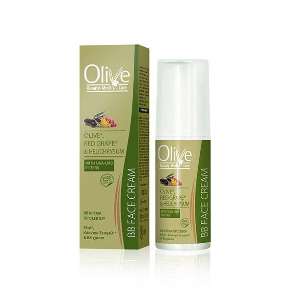 Minoan Life BB Krema za lice Maslina, Crveno grožđe, Smilje, 50ml