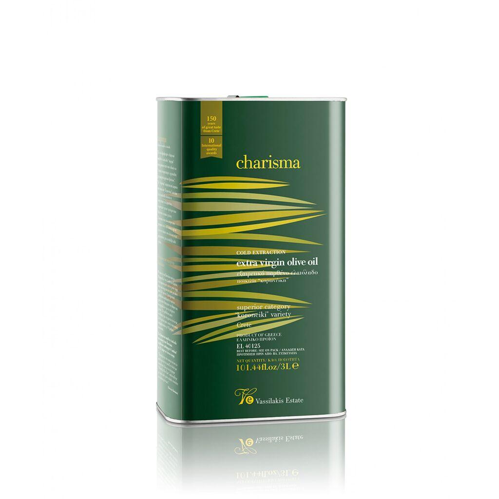 Charisma Ekstra Djevičansko Maslinovo Ulje - 3000ml Limeni kanister