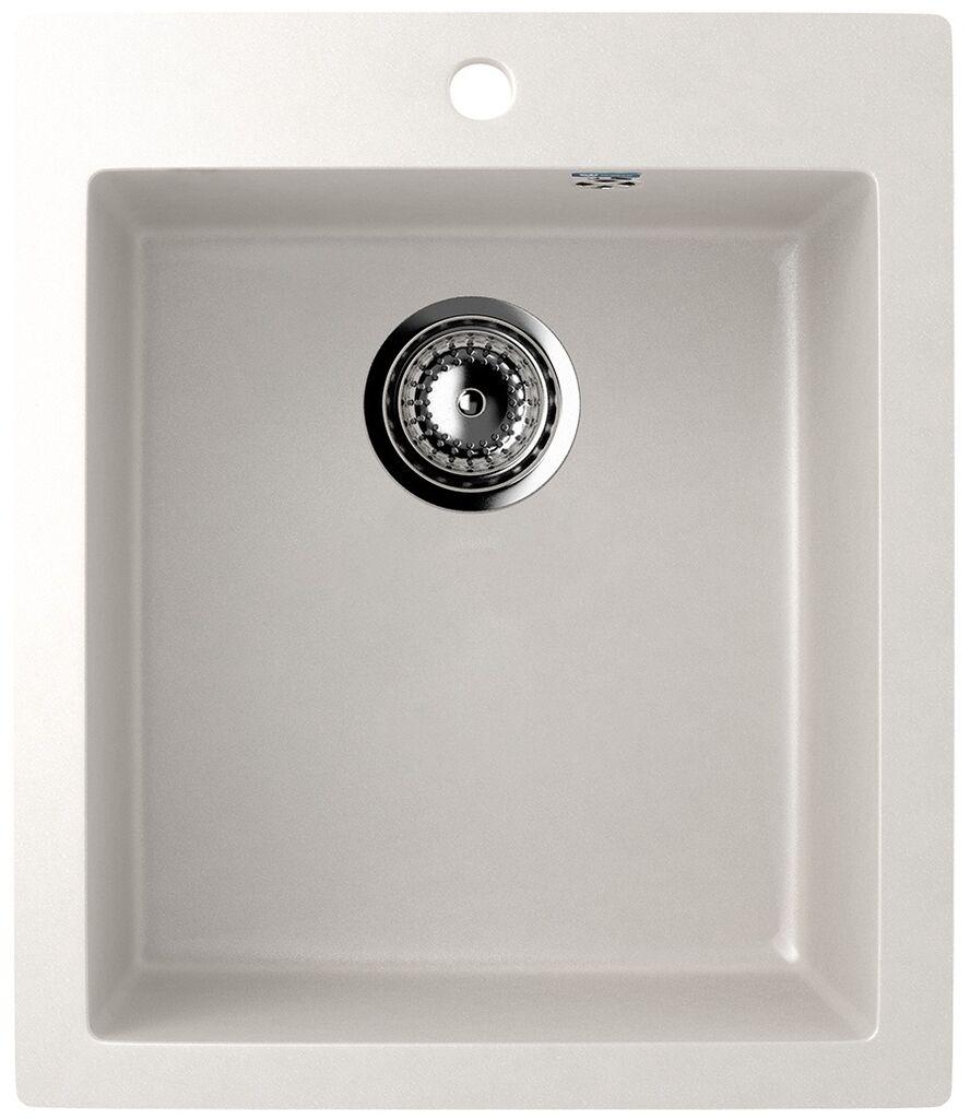 Valterra Granitna sudopera V404, 420 x 500 mm, Bijela