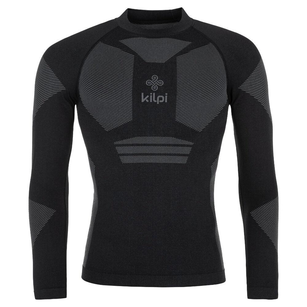 Kilpi Muški termalni veš Nathan, Crno-sivi