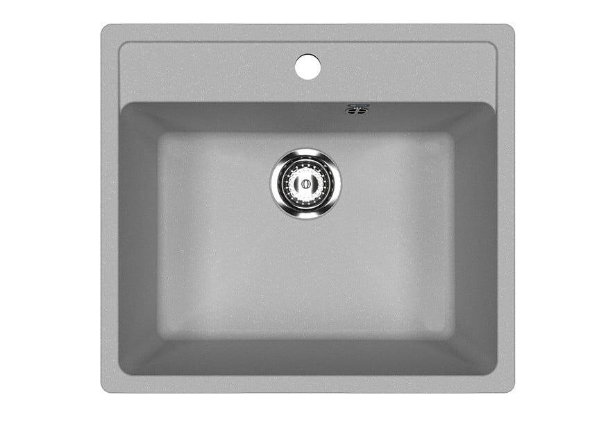 Valterra Granitna sudopera V104, 560 x 500 mm, Siva