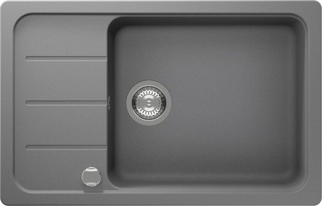 Schock Granitna sudopera Formhaus D-100LS, Siva