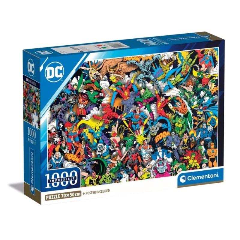 Clementoni Puzzle 1000 dc super heroji CL39863