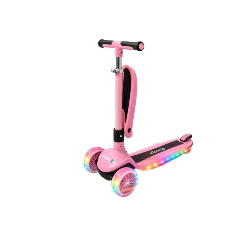 Viento Romobil Svjetleći 2 u 1 VIE057P, Rozi