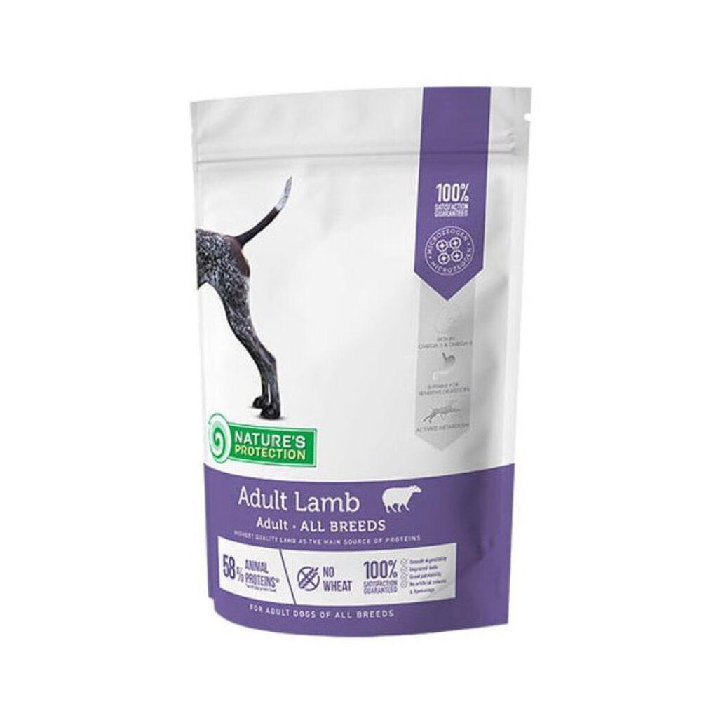 Nature's Protection Hrana za pse Adult Jagnjetina, Sve rase, 500 g