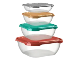 Set Fora cool & safe box S S, 0,5+1+2+4 L, 4 kom, Različitih boja