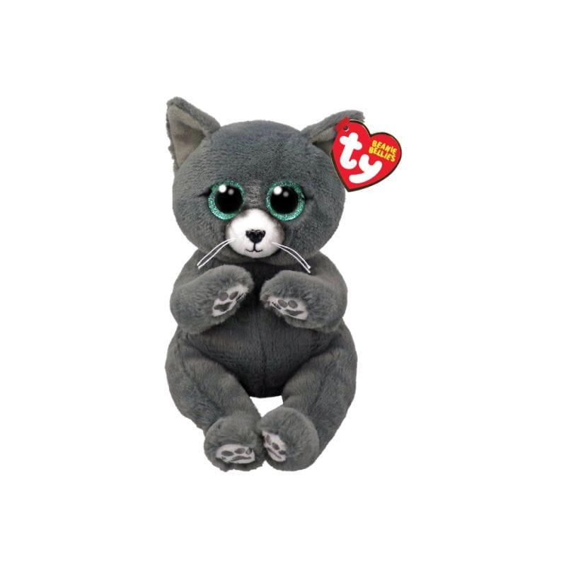 Ty Igračka Mačka Binx 15 cm, Siva 41501