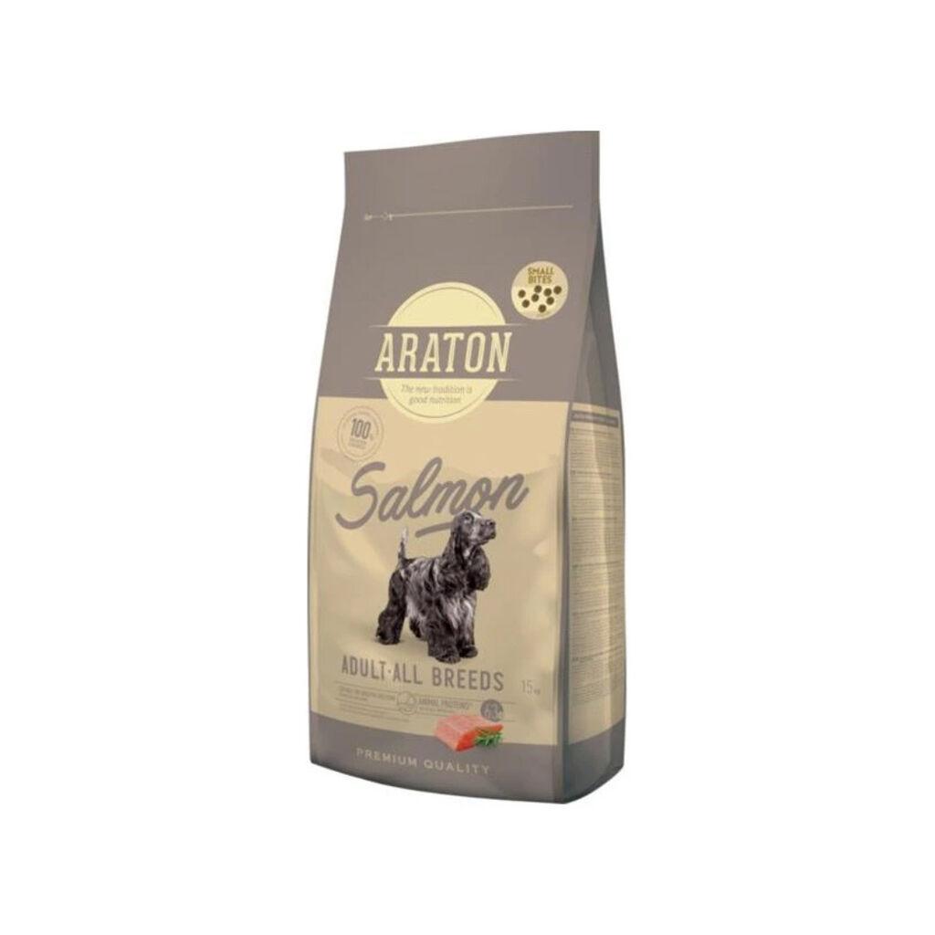 Araton Hrana za pse Dog Adult Losos Sitna granula, 15 kg