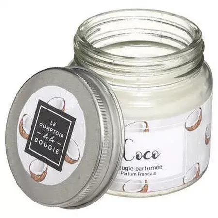 Atmosfera Svijeća Moni Coco 157858m, 65 g, Bijela