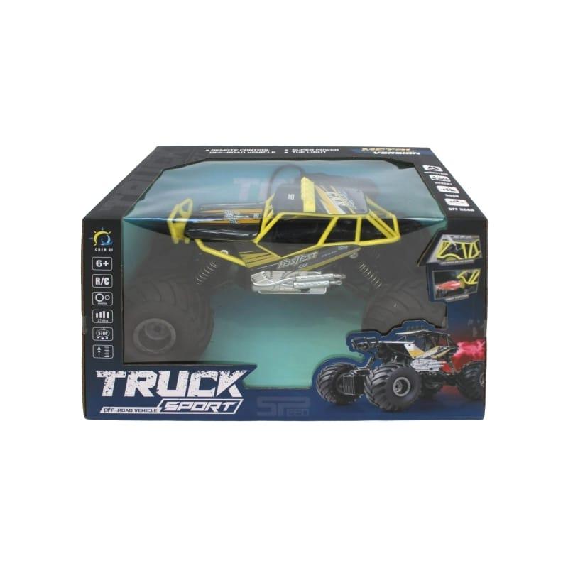 Master Igračka Terensko vozilo na Daljinski 070184, Crno-žuti