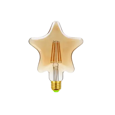 Gama Led Filament žarulja Green Tech, 6 W, 2700 K, E27, G95, Dimabilna, Narandžasta