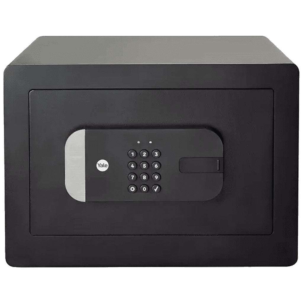 Yale Sef YSS/250/EB1, PIN Code Pristup, Zaključavanje Ključem, Yale Home App, Crni