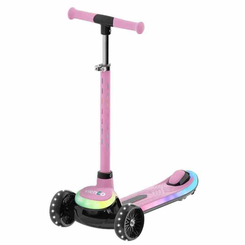 Viento Romobil Svjetleći VIE038P, Rozi
