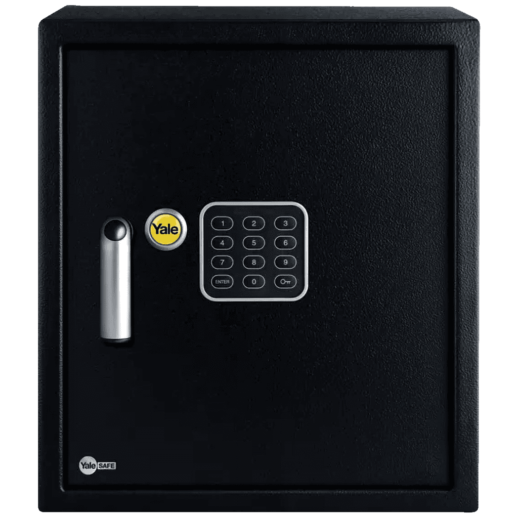 Yale Sef YSV/390/DB2, PIN Code Pristup, Zaključavanje S Ključem, Crni