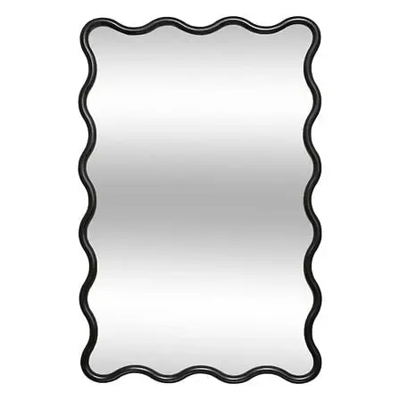 Atmosfera Ogledalo Judy 206452, 89x59 cm, Crna