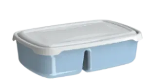 Fora Cool & safe box R dvodijelni colour, 0,5+0,3 L, 2 kom, Bijelo-plava