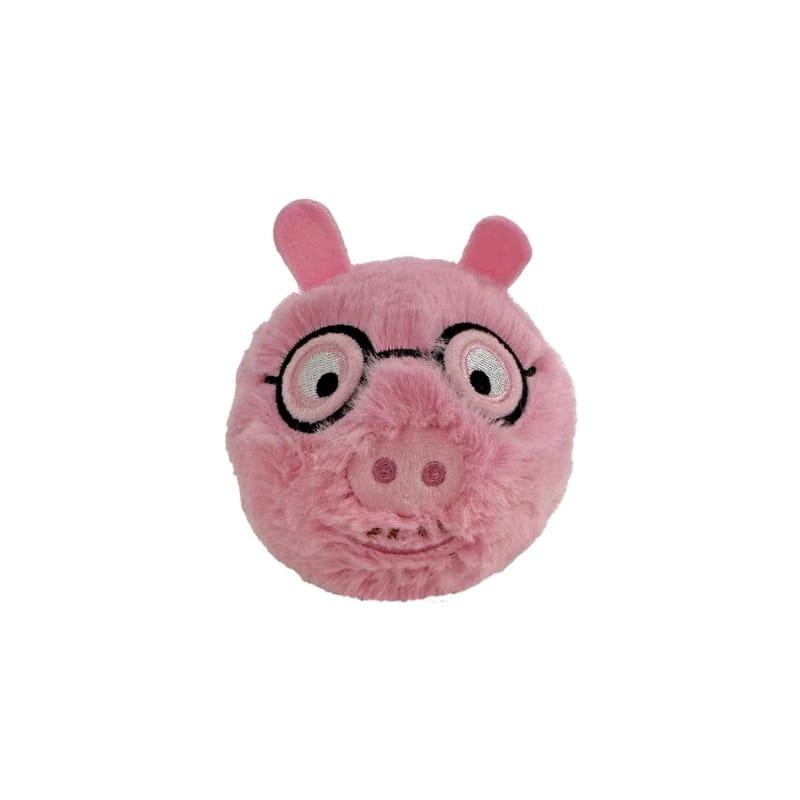 TY Plišana igračka  Loptica Peppa Pig Dady Pig 83041, 9 cm, Roze