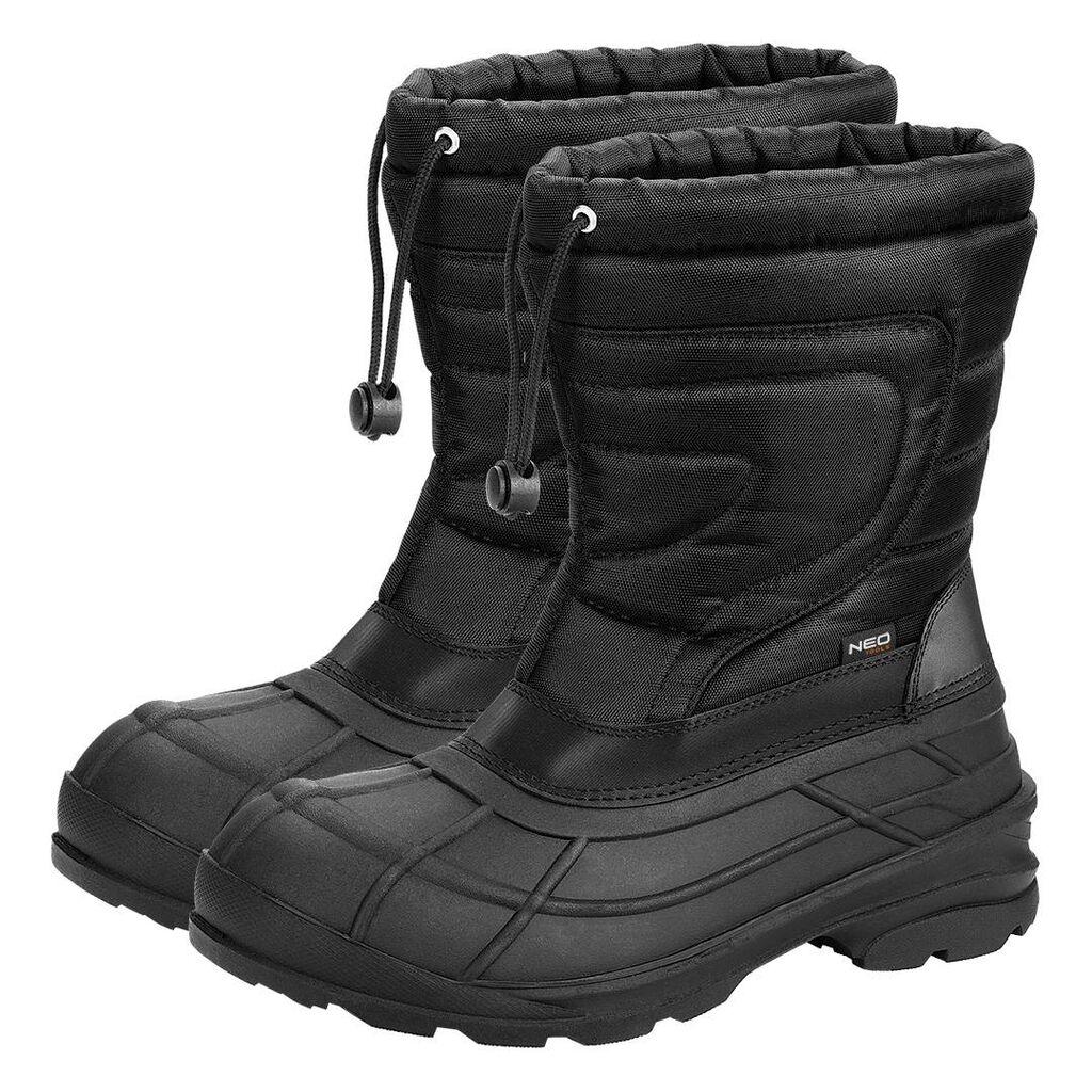 Neo Čizme za snijeg slip-on 82-138, Crne