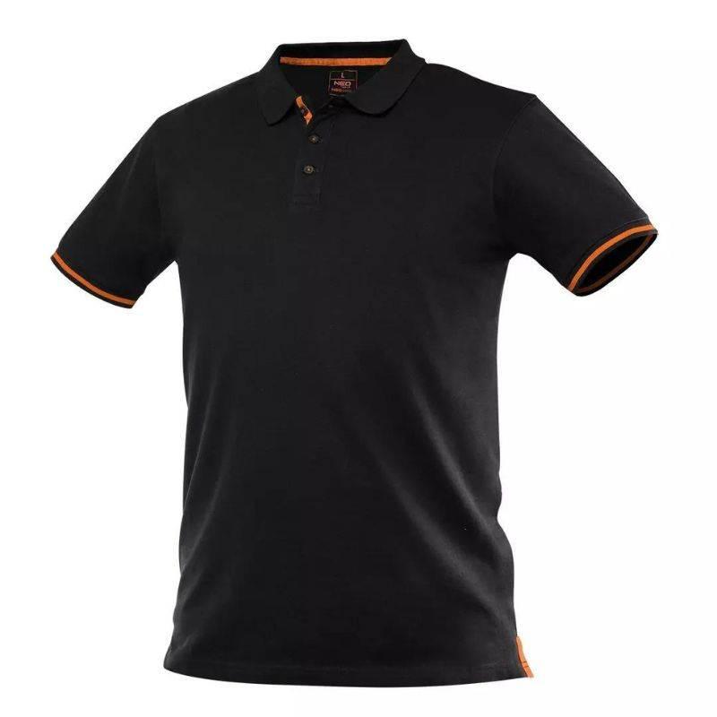 Neo Polo majica kratkih rukava Garage 81-657, Crna