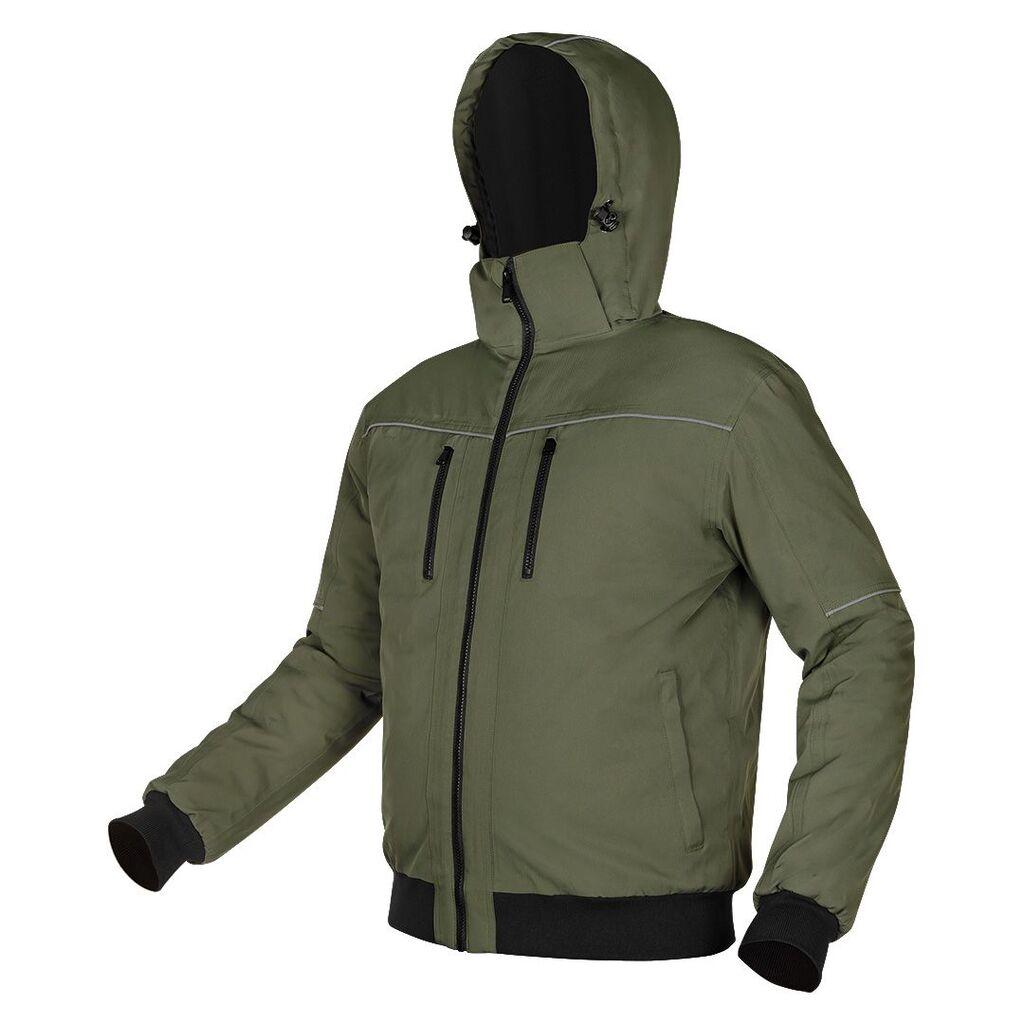 Neo Outdoor bomber jakna s kapuljačom 81-579, Maslina