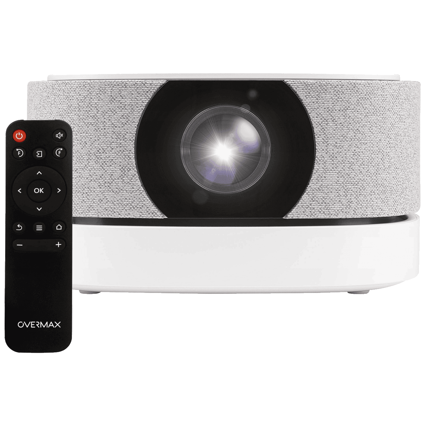 Overmax Projektor OV-Multipic 4.5, LED, 1080p, 3000 lm, Power Bank, Bluetooth, WiFi, Bijeli