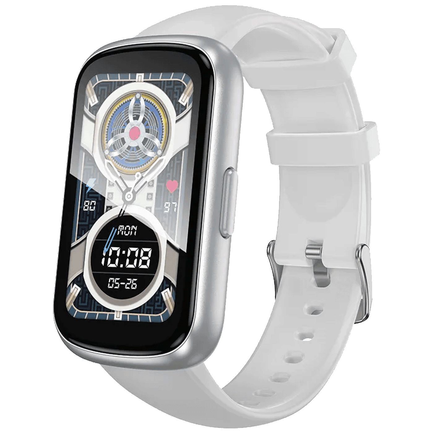 Hoco. Pametni sat Y25, 1.47" zaslon, Bluetooth, IP68, Srebrne boje