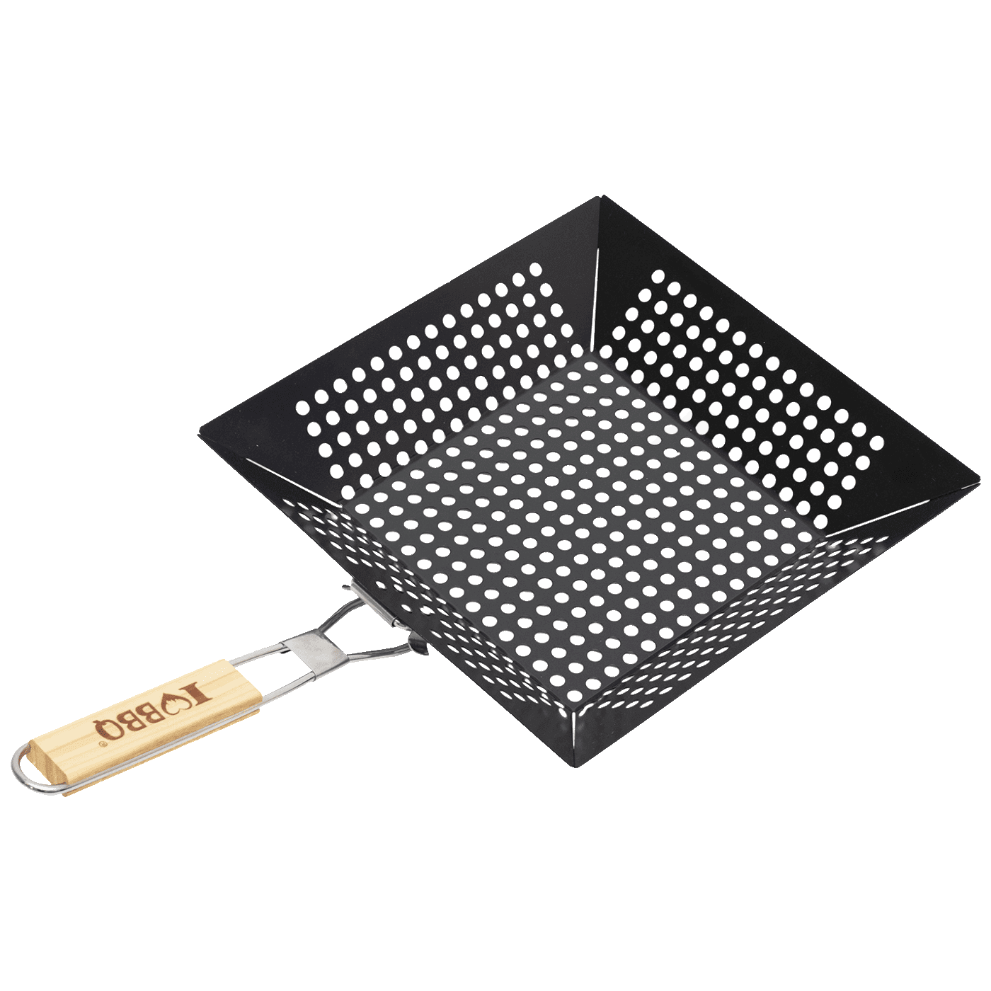 Home Korpa za pečenje s ručkom, Crna