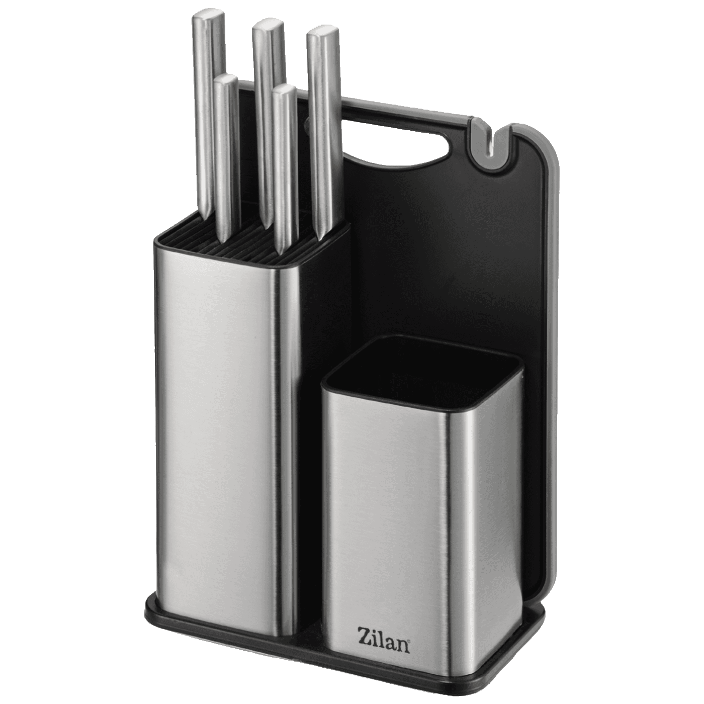 Zilan Set noževa ZLN1627, Sa stalkom, 7 Komada, Srebrne boje