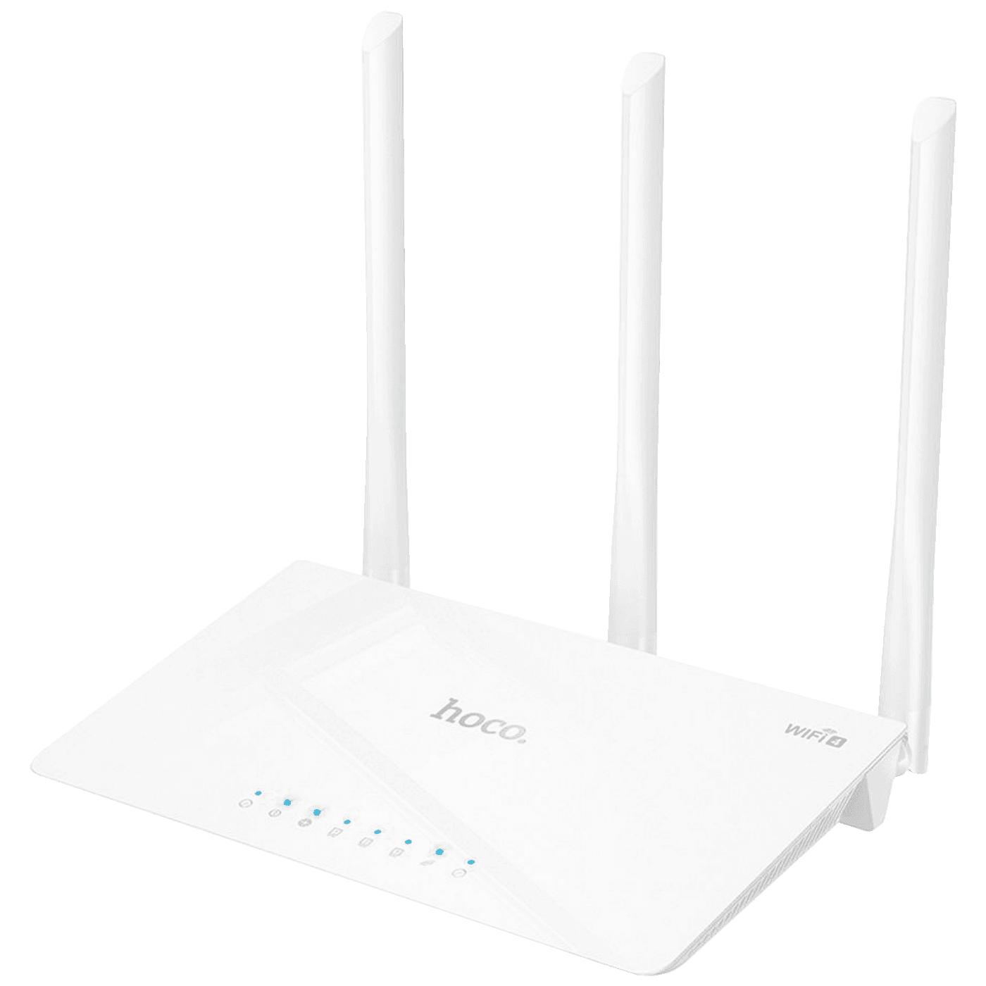 Hoco. Wireless N Router HI30, 3 porta, 300 Mbps, 3 x 5 dBi antena, Bijeli