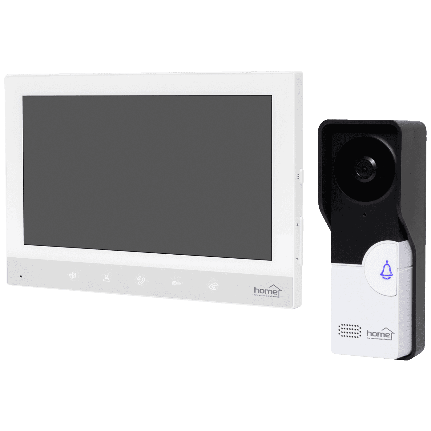 Home Žični video interfon DPV260, 7", LCD ekran, Elektronsko otvaranje vrata, Bijeli