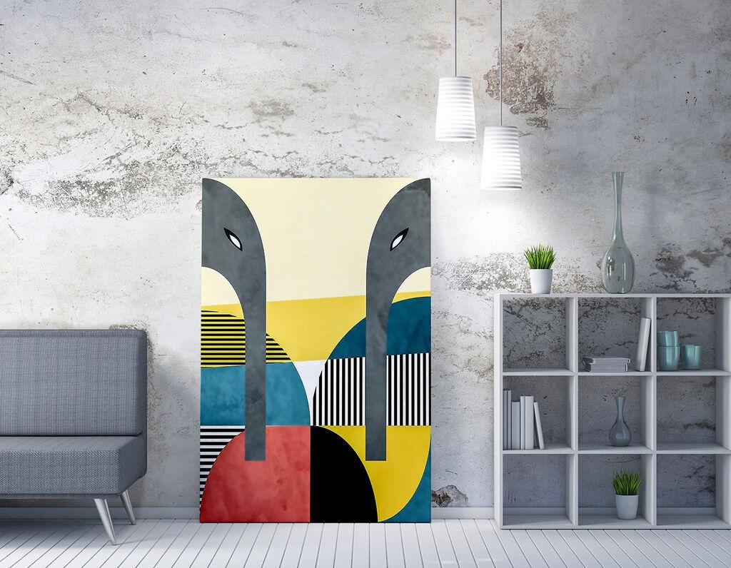 Slika na zidu na platnu 70x100cm
