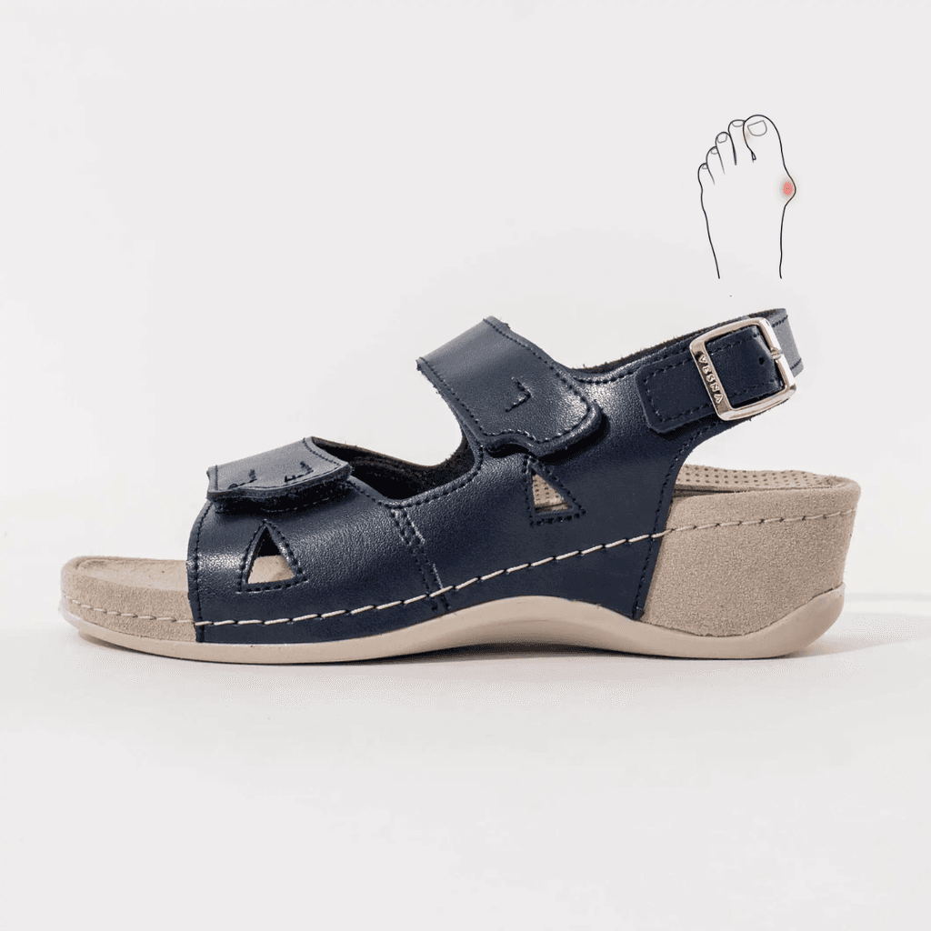 Vesna Ženske sandale za čukljeve Hallux, Teget
