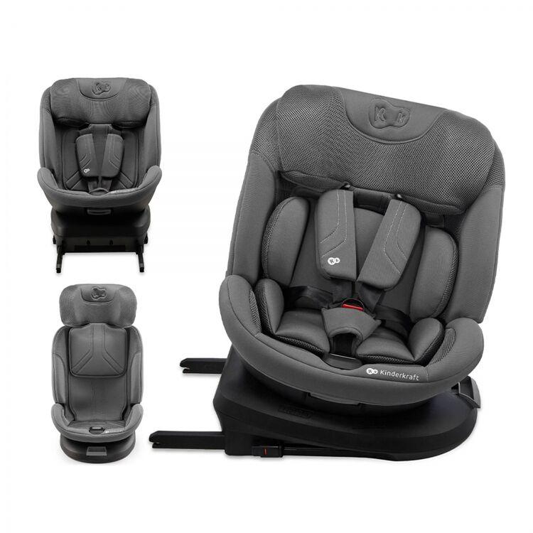 Kinderkraft Autosjedalica Xpedition3, 0-36kg, Siva