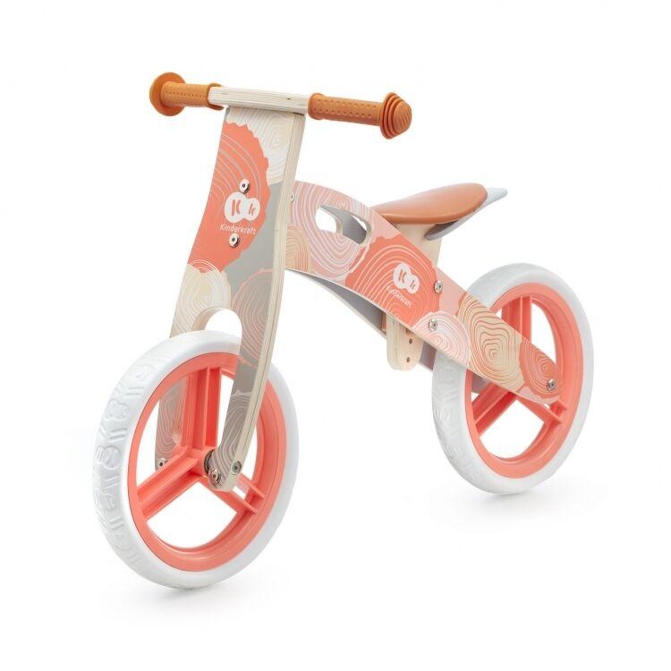 Kinderkraft Bicikl Runner, Bijelo-rozi