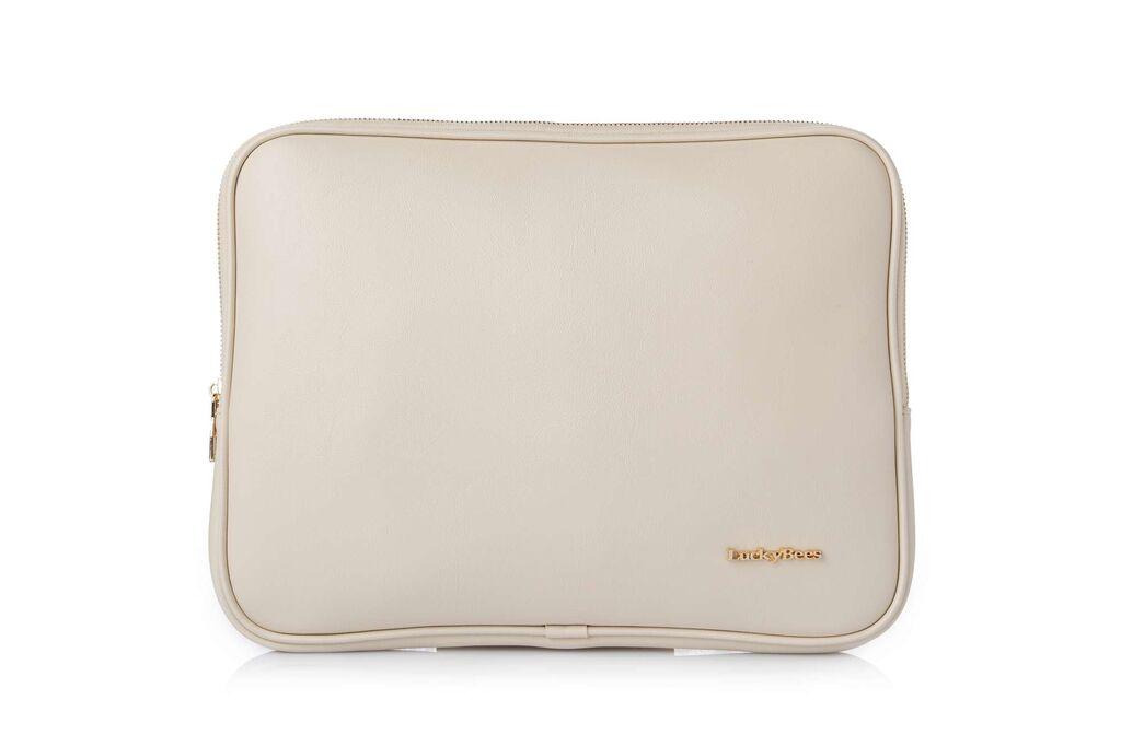 Torba za laptop Lucky Bees, krem