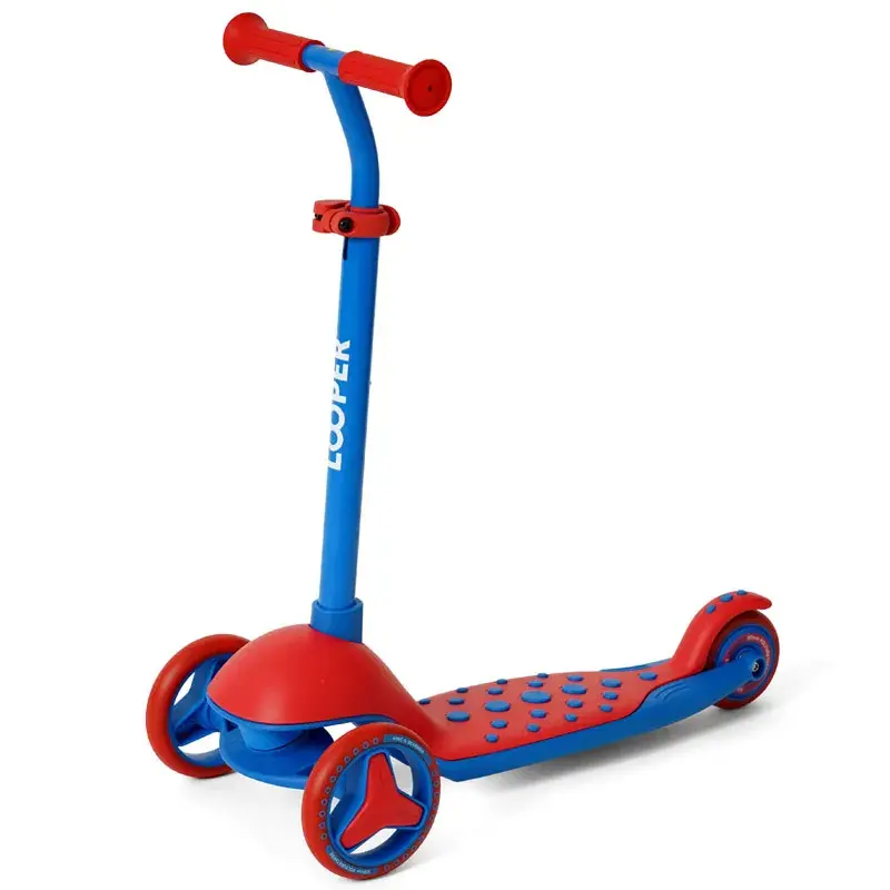 Looper Skuter za dječake, plavo-crveni