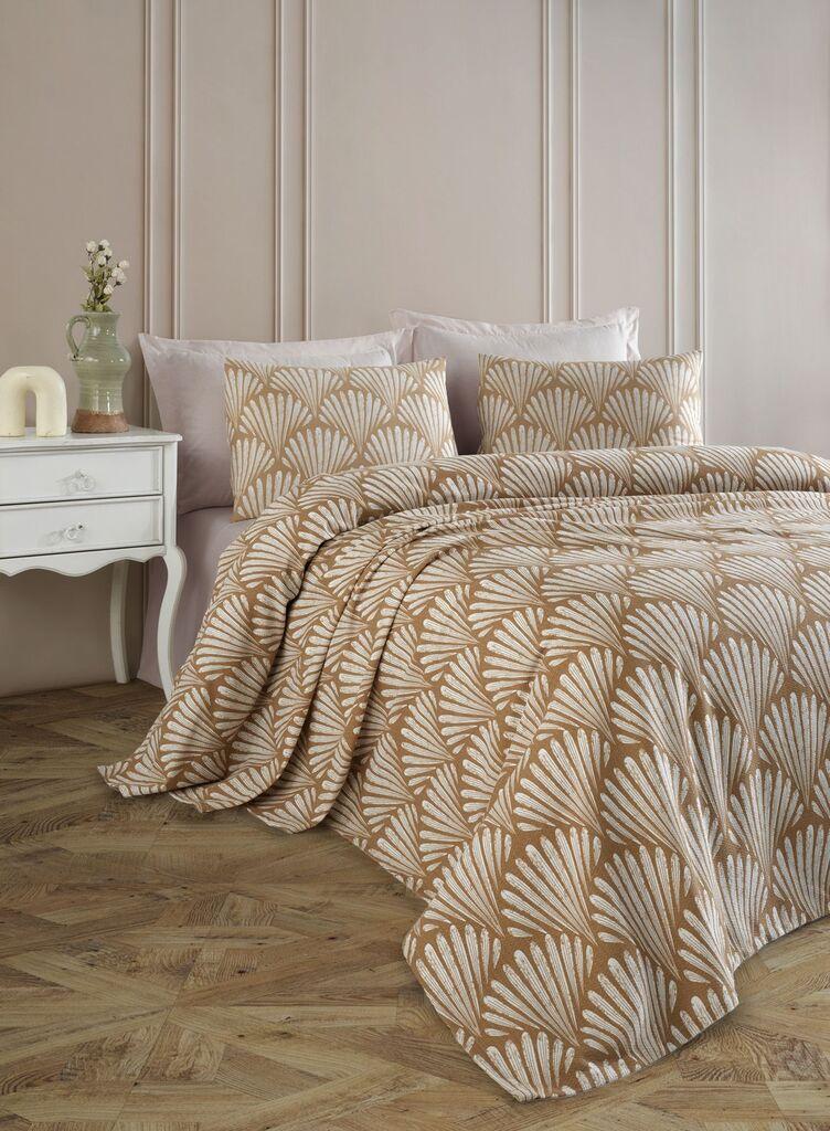 L'essentiel Maison Yelpaze set posteljine, 160x235 cm, terakota