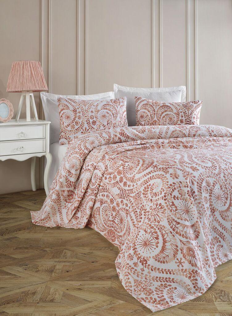 L'essentiel Maison Double Prekrivač Loop, 200 x 235 cm, Narandžasti