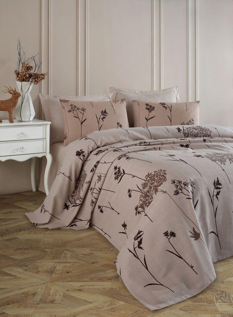 L'essentiel Maison set posteljine Efil, 160x235 cm, smeđa