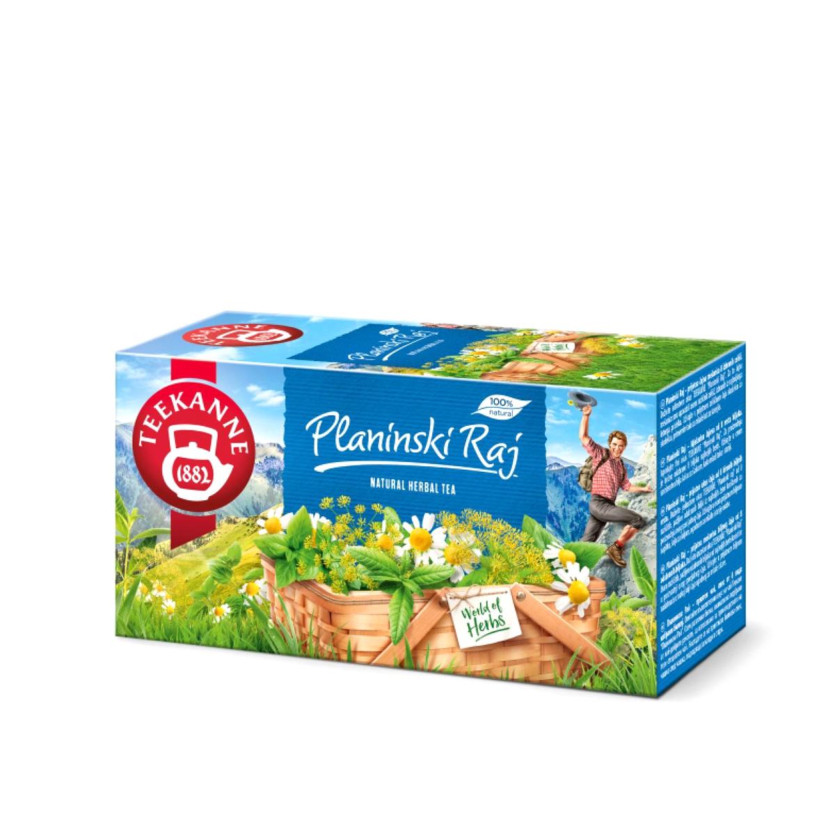 Teekanne biljni čaj Planinski raj, 20 vrećica