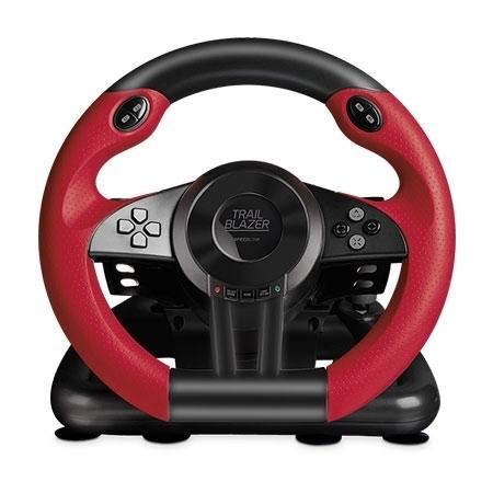 Volan Speedlink TRAILBLAZER Racing, pedale, za PS4/XboxOne/PS3/PC, crni, SL-450500-BK