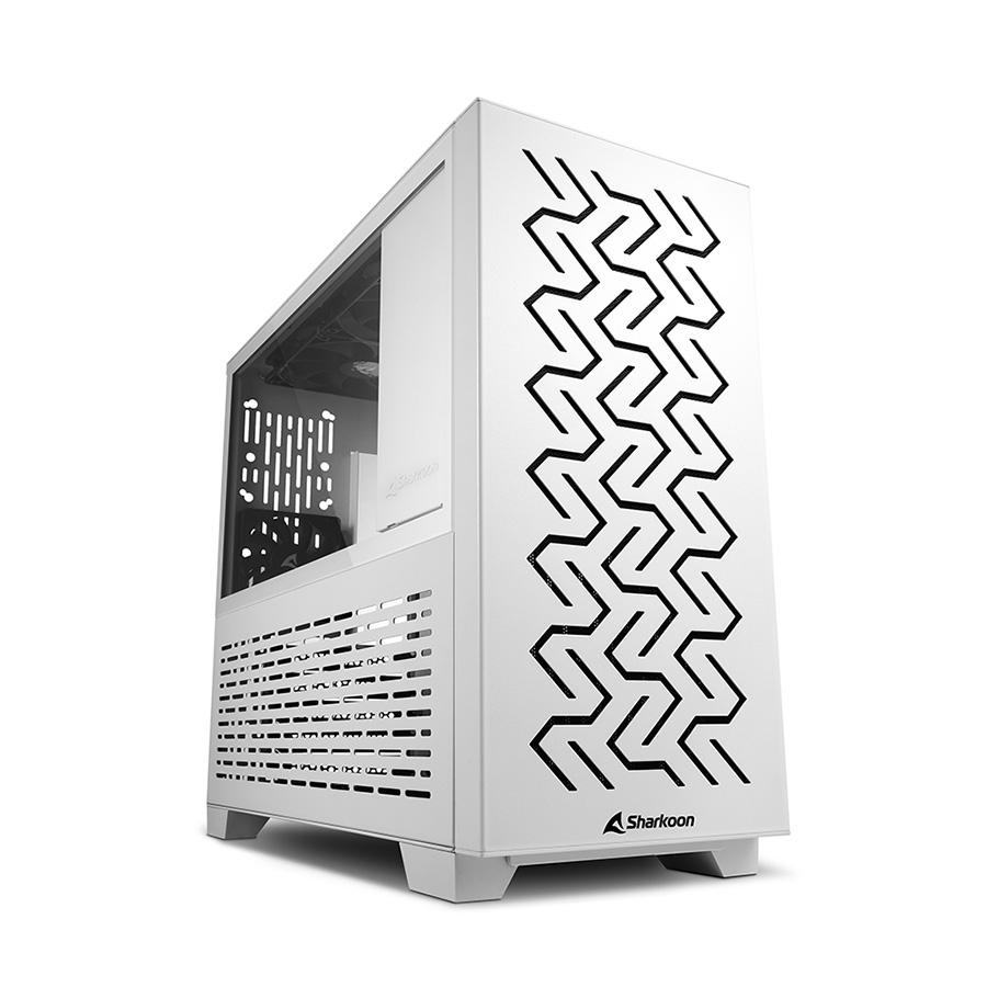 Kućište SHARKOON gaming, MS-Z1000, belo, ventilatori 1x80mm PWM, 3x120mm PWM, Micro-ATX