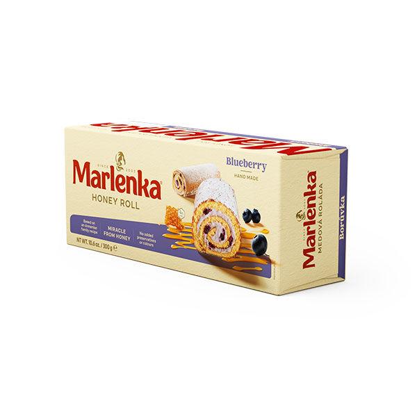 Marlenka medena rolnica s borovnicama 300g