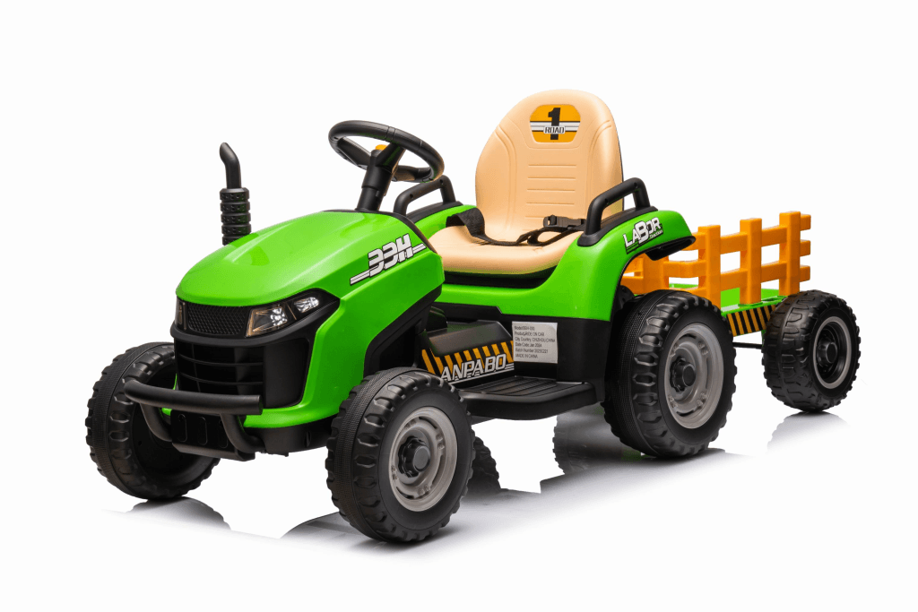 Dječija igračka Traktor 8350091, Zeleno-crni