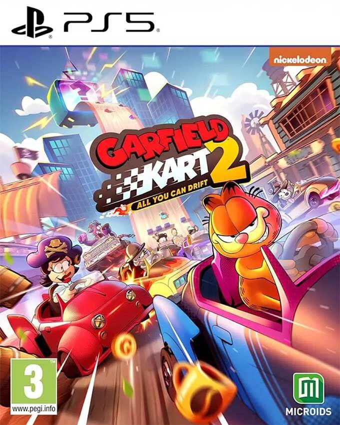 Microids igra za PS5 Garfield Kart 2 - Sve što možeš driftati