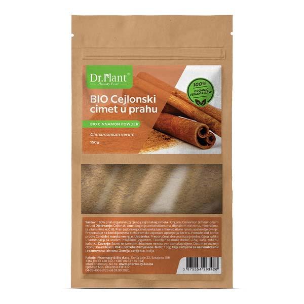 Dr. Plant Začin, BIO cejlonski cimet u prahu, 150g