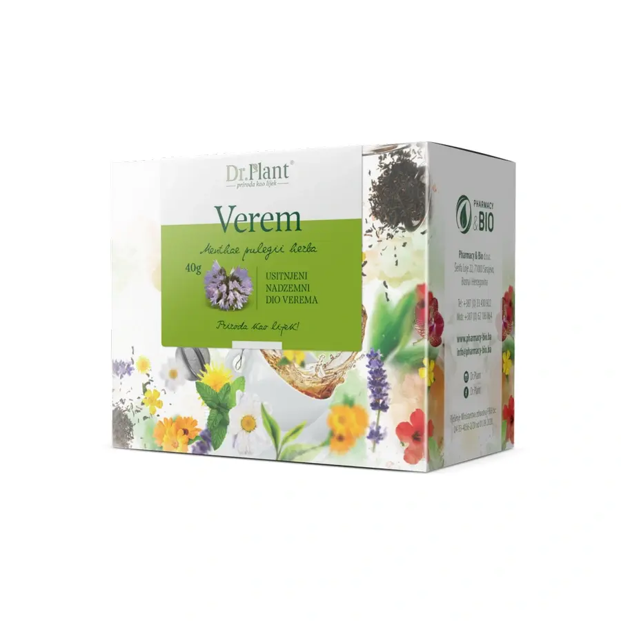 Dr. Plant Čaj, Verem, 40g