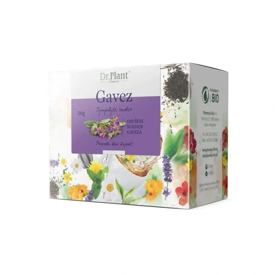 Dr. Plant Čaj, Gavez korijen, 50g
